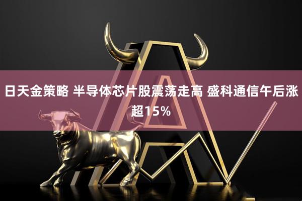 日天金策略 半导体芯片股震荡走高 盛科通信午后涨超15%